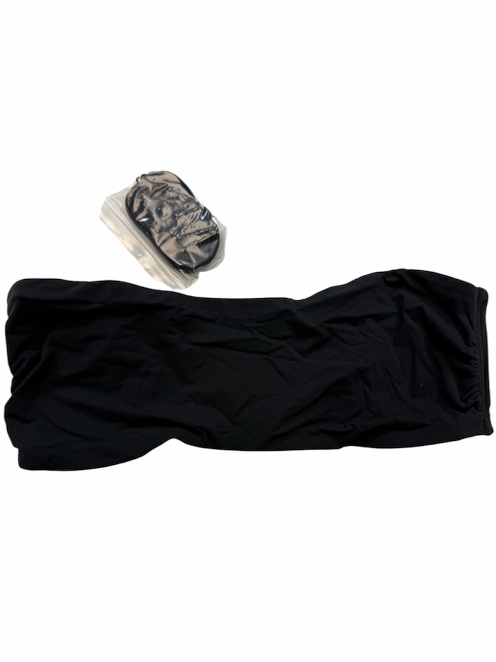 NWOT QUINCE 2 Pack Second Skin Bandeaus Black Medium 1242